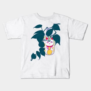 Heart leaf philodendron Kids T-Shirt